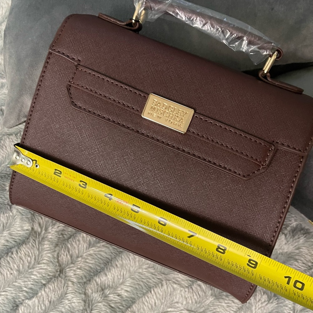 Badgley Mischka Rich Brown  Bag crossbody bag shoulder bag - Picture 15 of 15